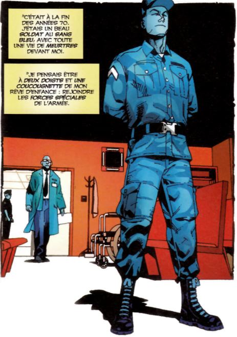 Image issue d'un comics Deadpool à savoir Deadpool il faut soigner le soldat Wilson