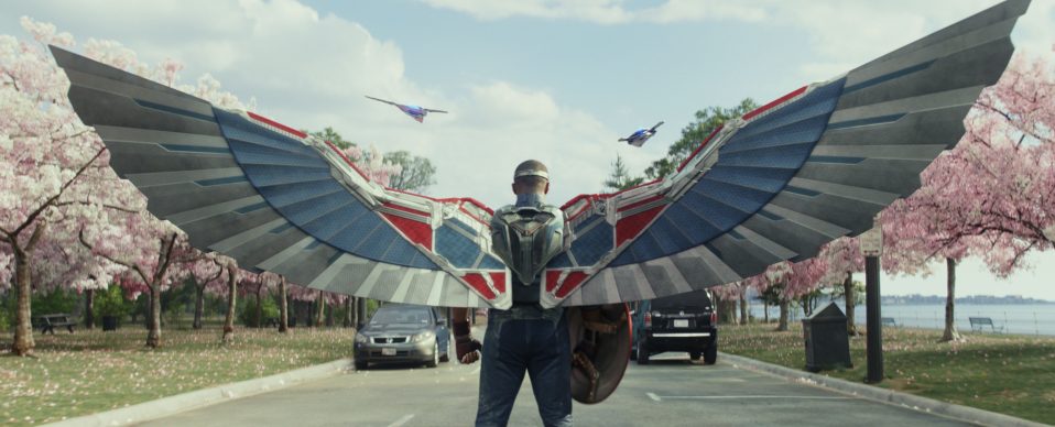 Image issue d'une scène du film Captain America Brave New World 