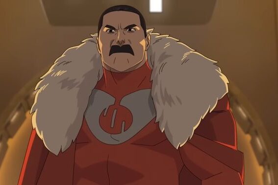 Image issue de Invincible saison 4 mettant en scène le Régent Thragg