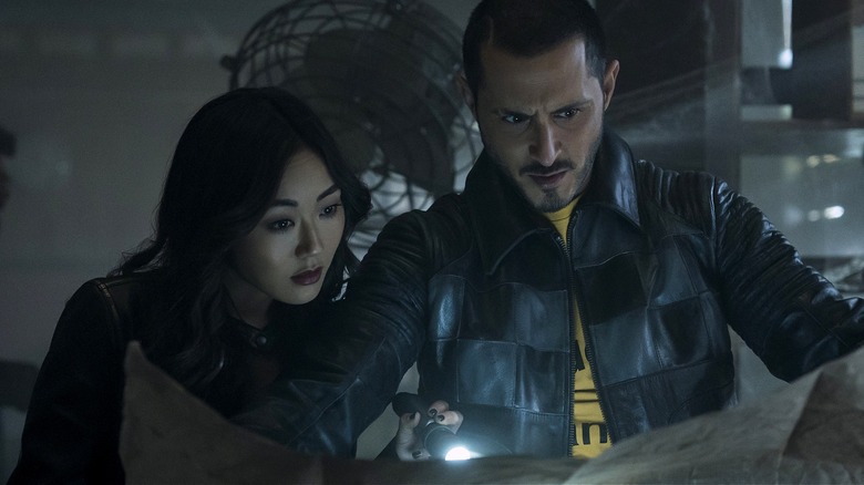 image issue de la série The Boys saison 5 mettant en scène les personnages de Kimiko et Frenchie
